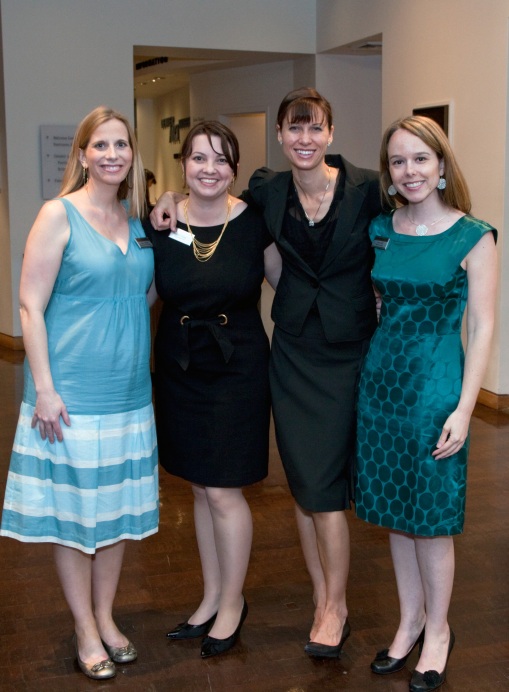 Gravely Wilson, Sally Chafee, Melanie Ulle and Laura West (DAM Staffers) 