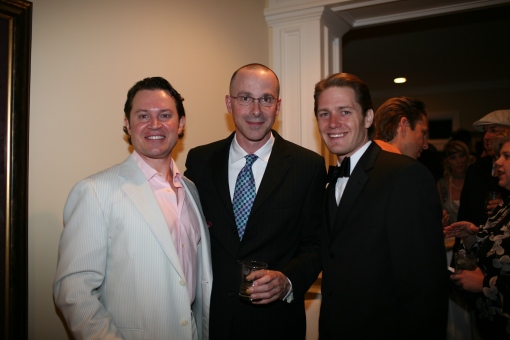 Dr. Gregory A. Buford, Dan Brogan (Publisher 5280 Magazine), and Garrett Ammon 